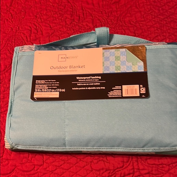 Mainstays Blue Blanket Soft and Cozy Bedding - Picture 1 of 4